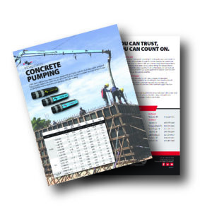 Concrete Pumping Flyer