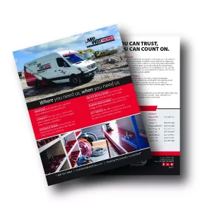 Mobile On-Site Flyer